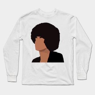 Angela Davis Long Sleeve T-Shirt